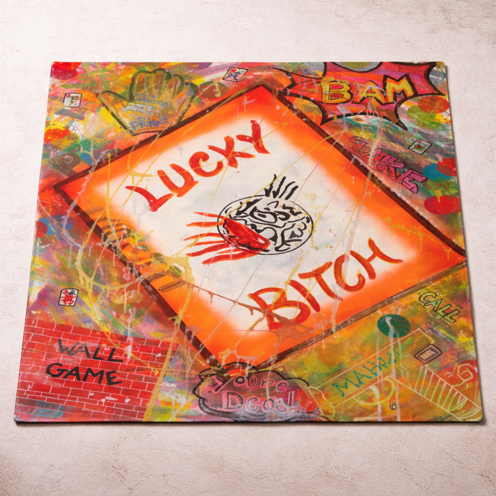 LUCKY B*ITCH MAHJONG MAT